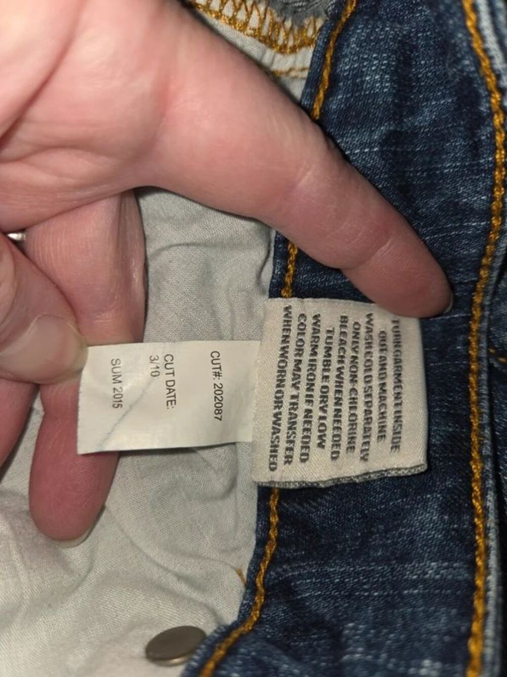 Torrid Skinny Ankle Jeans Distressed Medium Wash Stretch Size 3 / 3X 22 - Picture 7 of 8